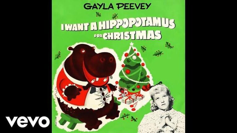 I Want a Hippopotamus for Christmas by Gayla Peevey MP3